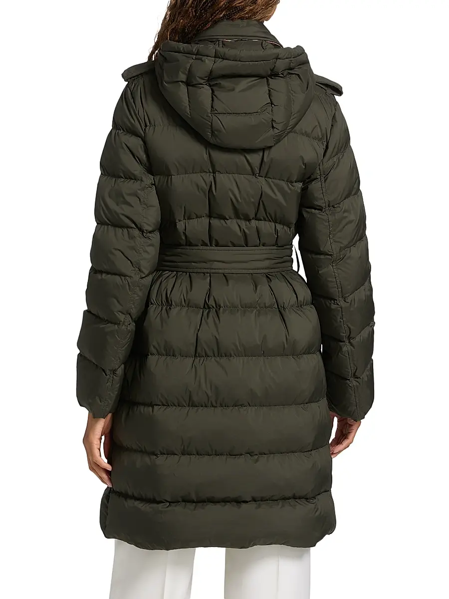 Burberry Women's Kent Quilted Puffer Coat - Shale | Thumbnail 5 Burberry Women's Kent Quilted Puffer Coat - Shale | Thumbnail 5