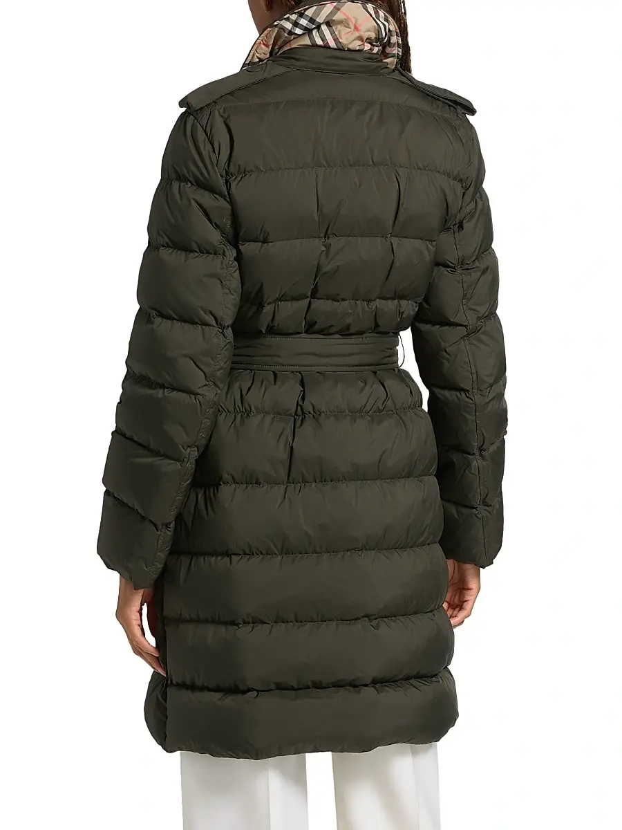 Burberry Women's Kent Quilted Puffer Coat - Shale | Thumbnail 6 Burberry Women's Kent Quilted Puffer Coat - Shale | Thumbnail 6
