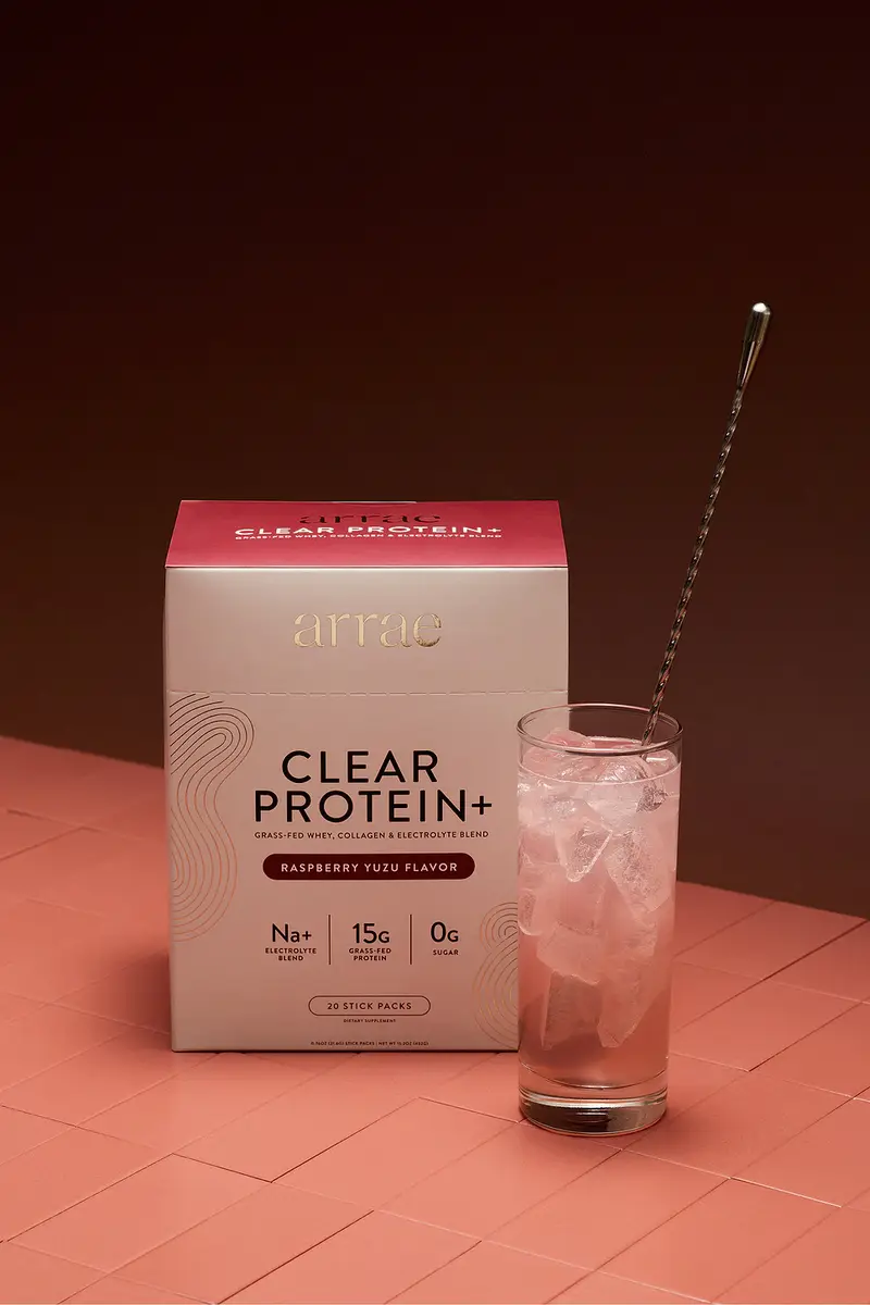 Arrae Clear Protein+ Grass-Fed Protein & Electrolyte Blend | Thumbnail 7