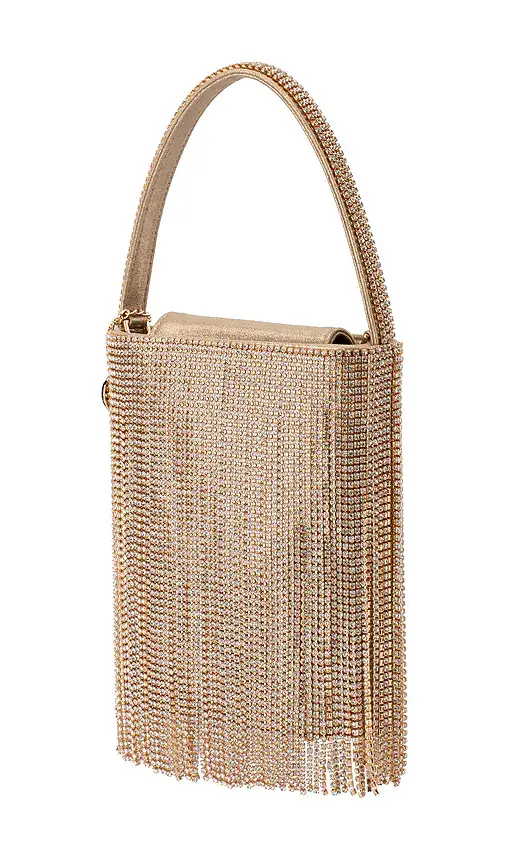 olga berg Billie Crystal Fringe Bag | Thumbnail 2 olga berg Billie Crystal Fringe Bag | Thumbnail 2