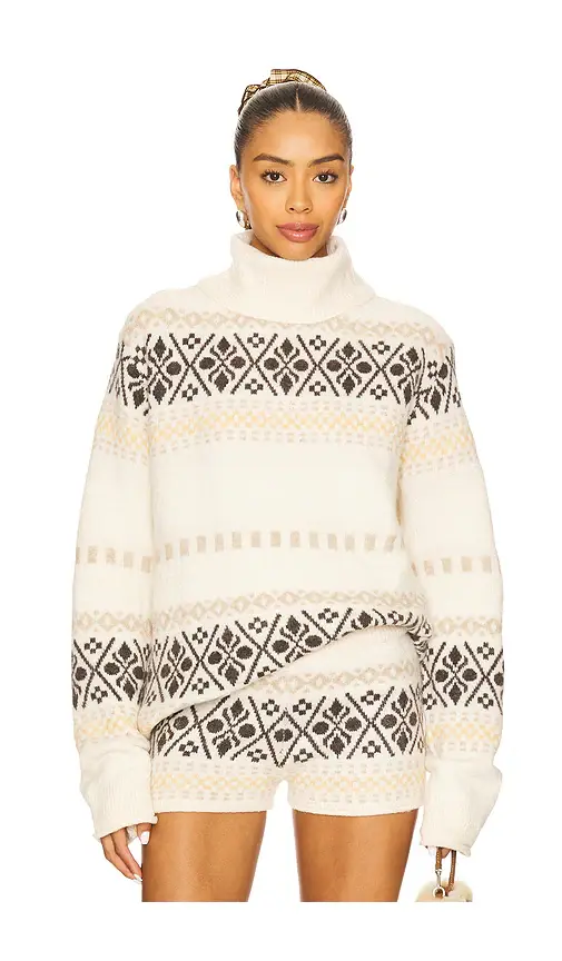 MORE TO COME Kelsey Fairisle Sweater