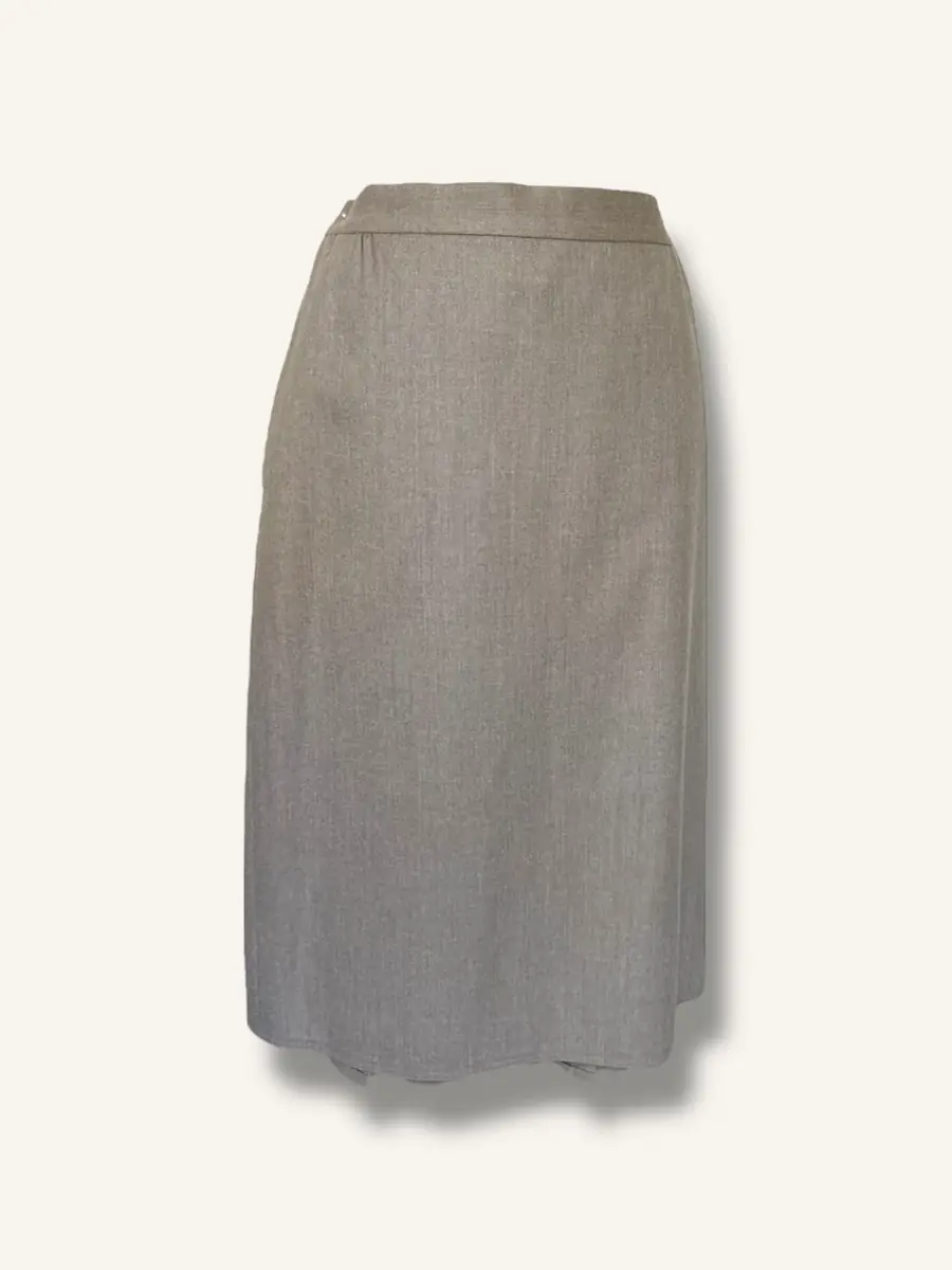 Jen Wonders Studio Taupe Pencil Skirt | Thumbnail 7 Jen Wonders Studio Taupe Pencil Skirt | Thumbnail 7