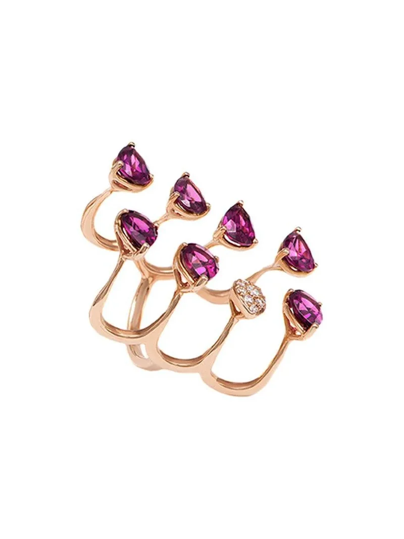 Rhodolite Garnet Aurore Ring Rhodolite Garnet Aurore Ring