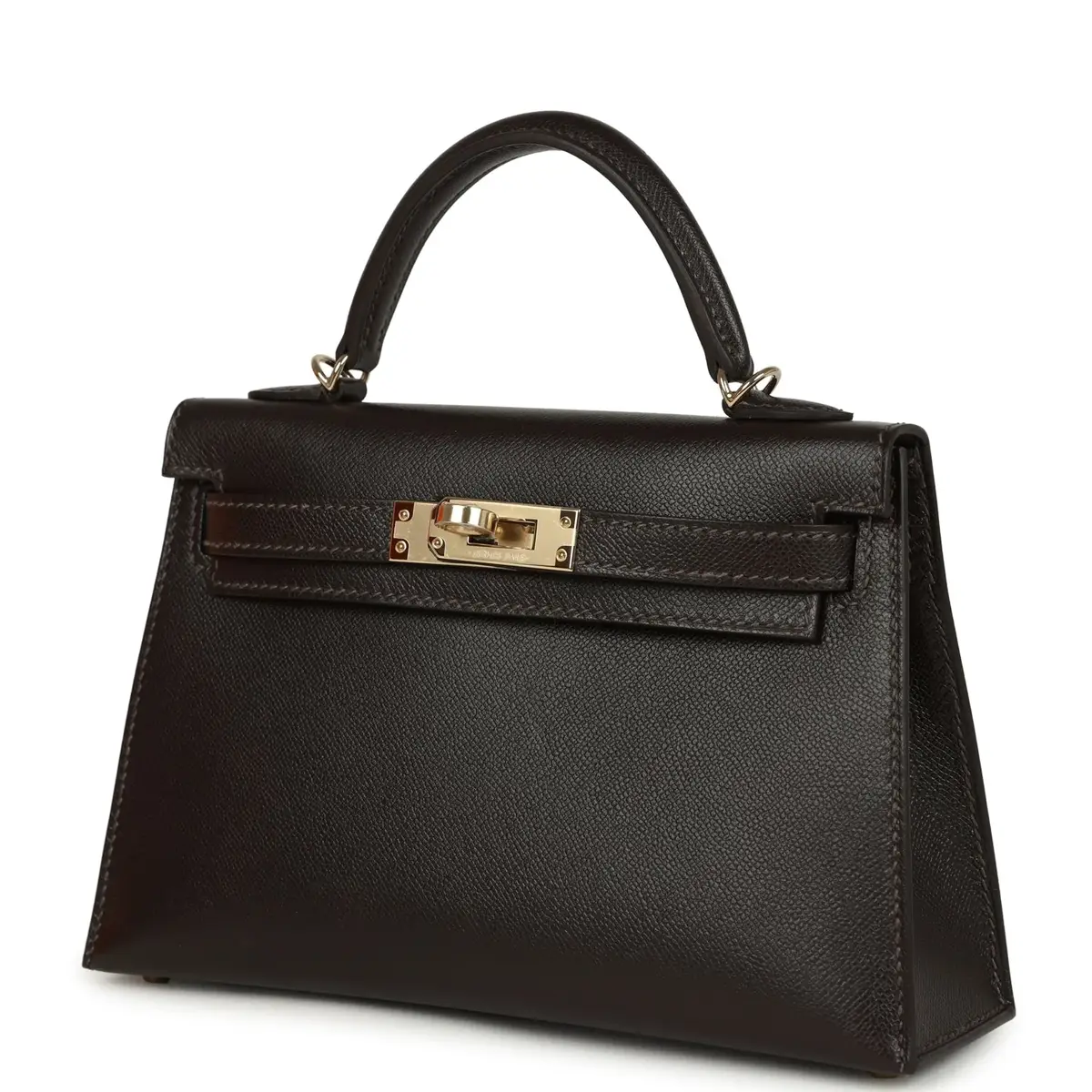 HERMÈS Hermes Kelly Sellier 20 Bai-Brun Madame Permabrass Hardware | Thumbnail 5 HERMÈS Hermes Kelly Sellier 20 Bai-Brun Madame Permabrass Hardware | Thumbnail 5