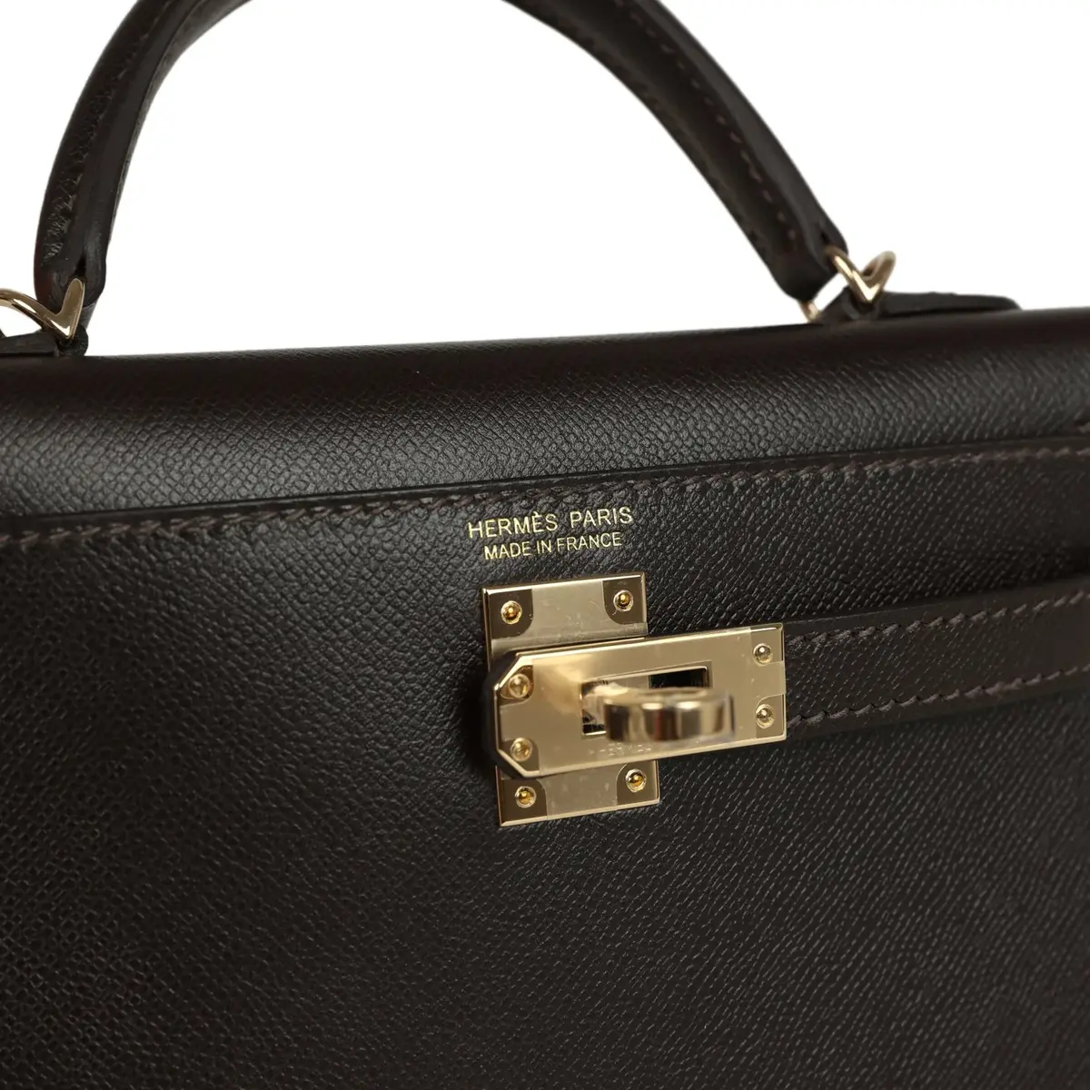 HERMÈS Hermes Kelly Sellier 20 Bai-Brun Madame Permabrass Hardware | Thumbnail 7 HERMÈS Hermes Kelly Sellier 20 Bai-Brun Madame Permabrass Hardware | Thumbnail 7
