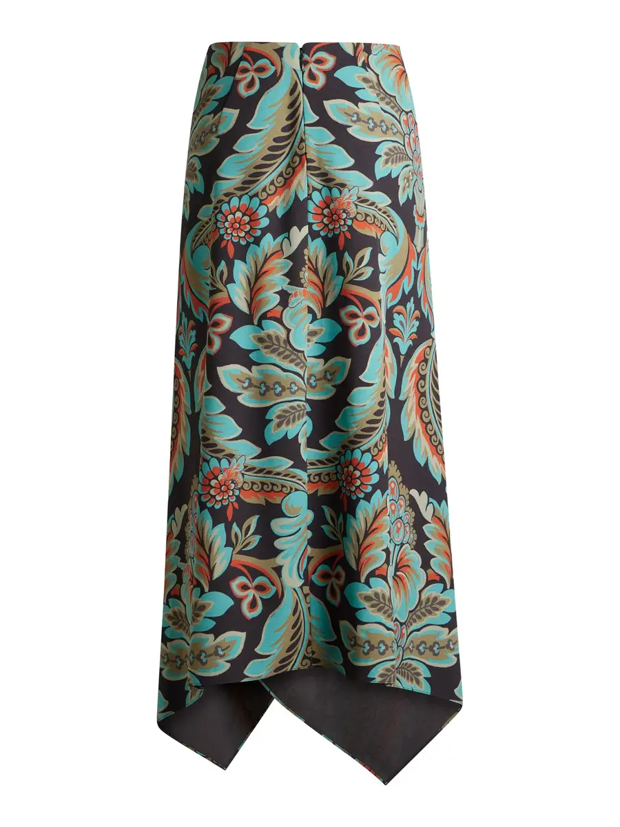 Etro Handkerchief Midi Skirt | Thumbnail 2 Etro Handkerchief Midi Skirt | Thumbnail 2