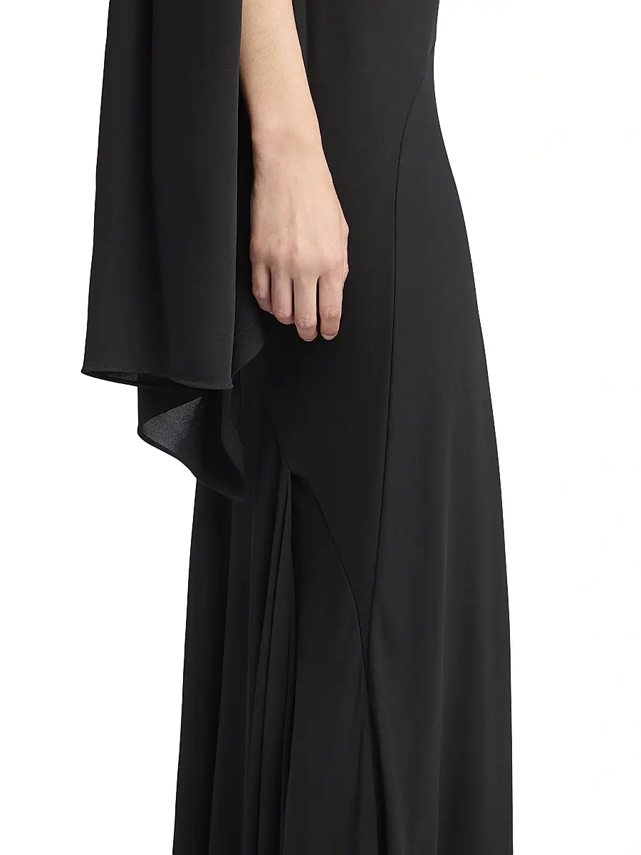 The Row Women's Mirla Drop-Waist Maxi Skirt - Black | Thumbnail 5 The Row Women's Mirla Drop-Waist Maxi Skirt - Black | Thumbnail 5
