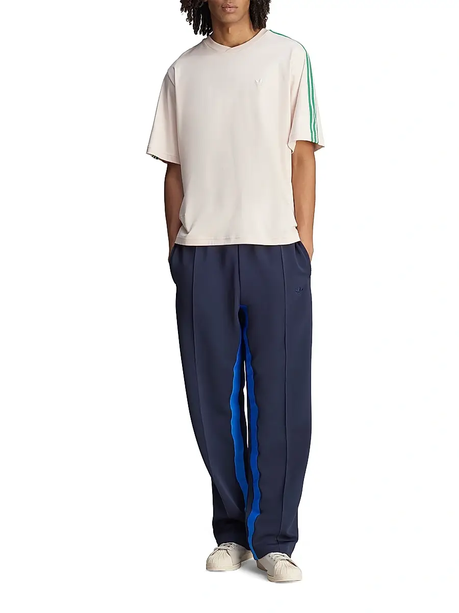 Adidas Men's x Wales Bonner Crewneck T-Shirt | Thumbnail 2 Adidas Men's x Wales Bonner Crewneck T-Shirt | Thumbnail 2