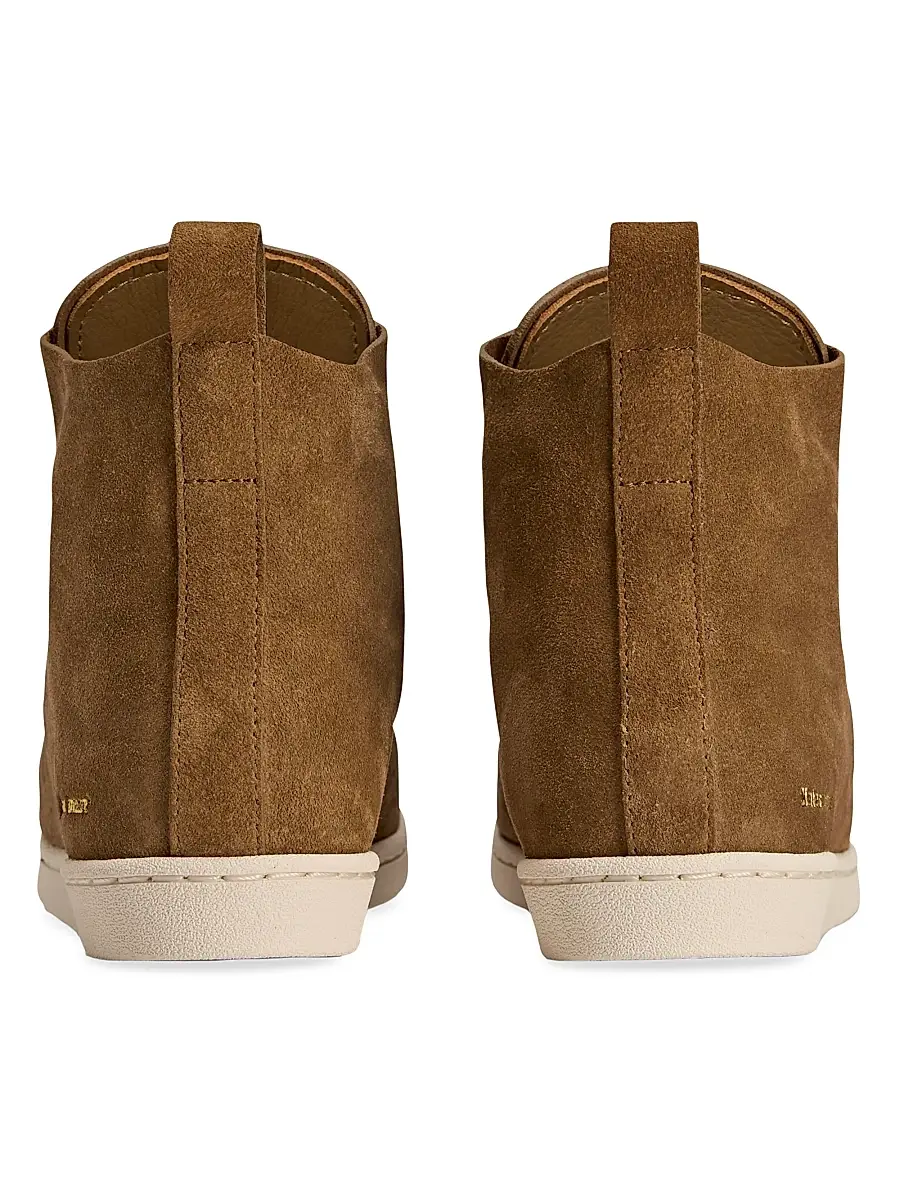adidas Y-3 Men's adidas x Wales Bonner Superstar Hi Suede Sneakers | Thumbnail 3 adidas Y-3 Men's adidas x Wales Bonner Superstar Hi Suede Sneakers | Thumbnail 3