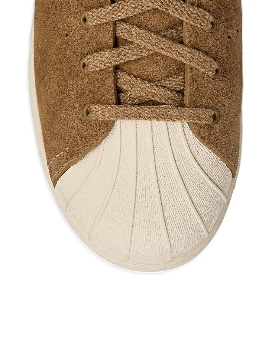 adidas Y-3 Men's adidas x Wales Bonner Superstar Hi Suede Sneakers | Thumbnail 7 adidas Y-3 Men's adidas x Wales Bonner Superstar Hi Suede Sneakers | Thumbnail 7