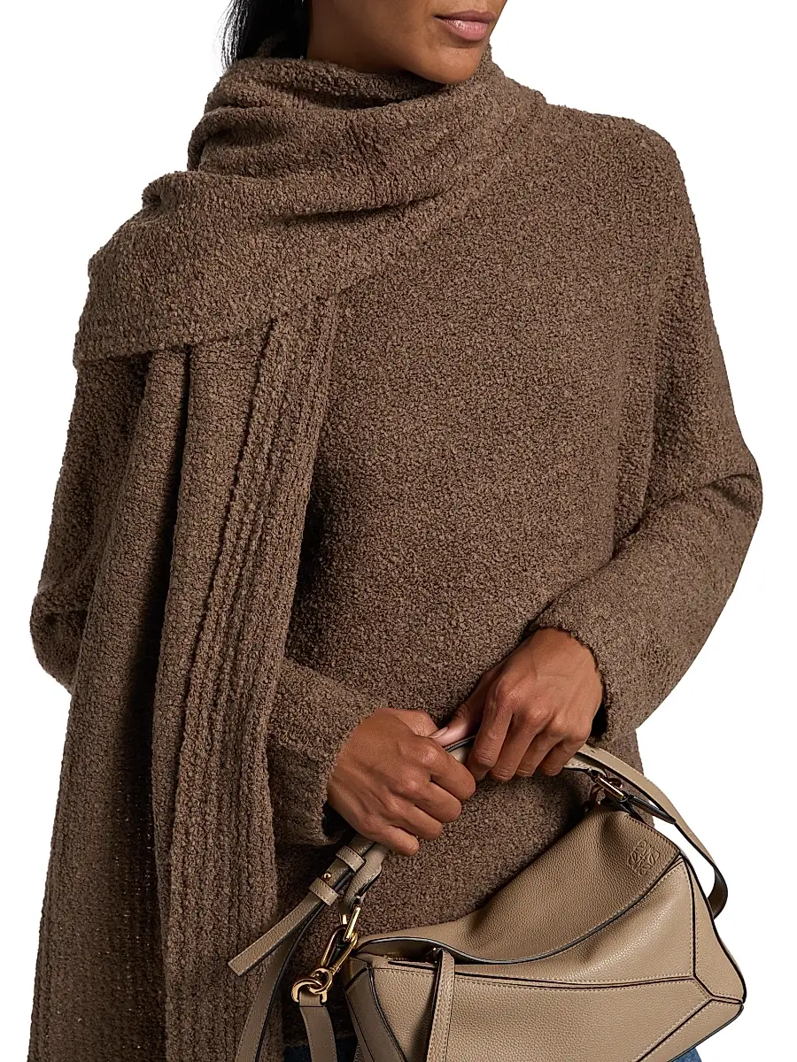 Staud Women's Siren Scarf Sweater | Thumbnail 7 Staud Women's Siren Scarf Sweater | Thumbnail 7
