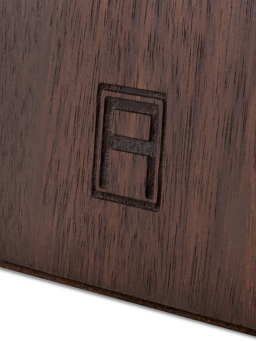 ASSOULINE Library Walnut Wood Bookends | Thumbnail 5