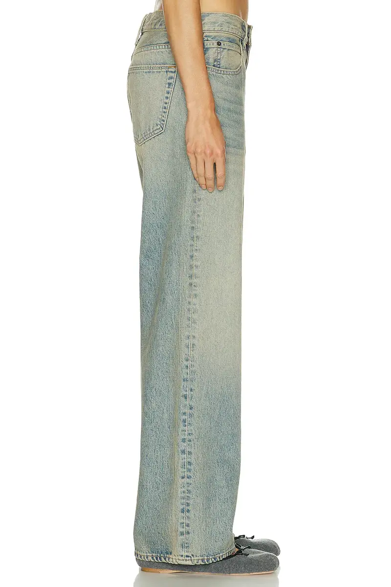 SLVRLAKE Mica Low Rise Wide Leg | Thumbnail 3