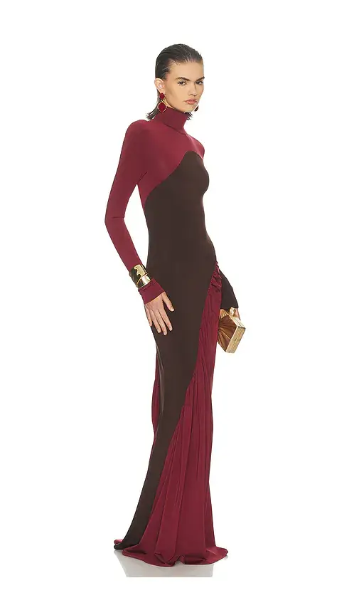 Helsa The Abstraction Color Blocked Jersey Dress | Thumbnail 2 Helsa The Abstraction Color Blocked Jersey Dress | Thumbnail 2