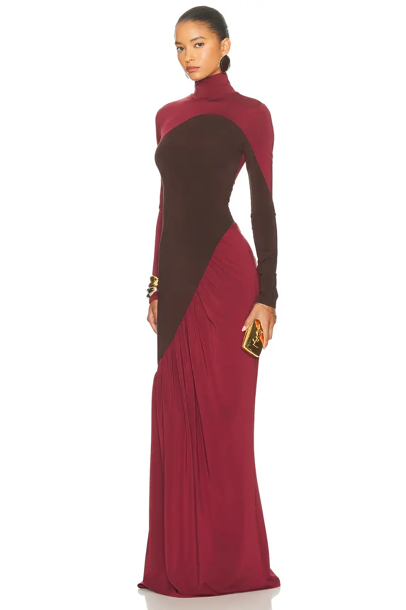 Helsa The Abstraction Color Blocked Jersey Dress | Thumbnail 5 Helsa The Abstraction Color Blocked Jersey Dress | Thumbnail 5