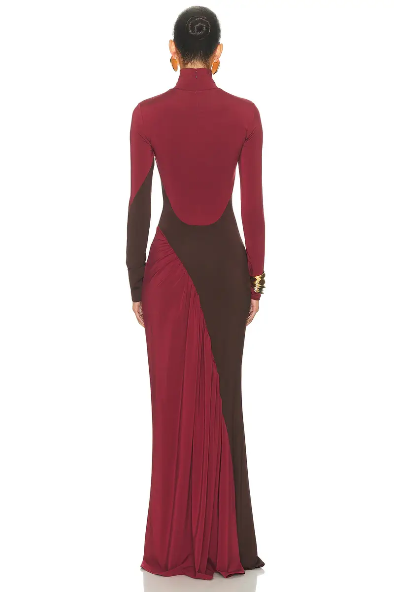 Helsa The Abstraction Color Blocked Jersey Dress | Thumbnail 6 Helsa The Abstraction Color Blocked Jersey Dress | Thumbnail 6