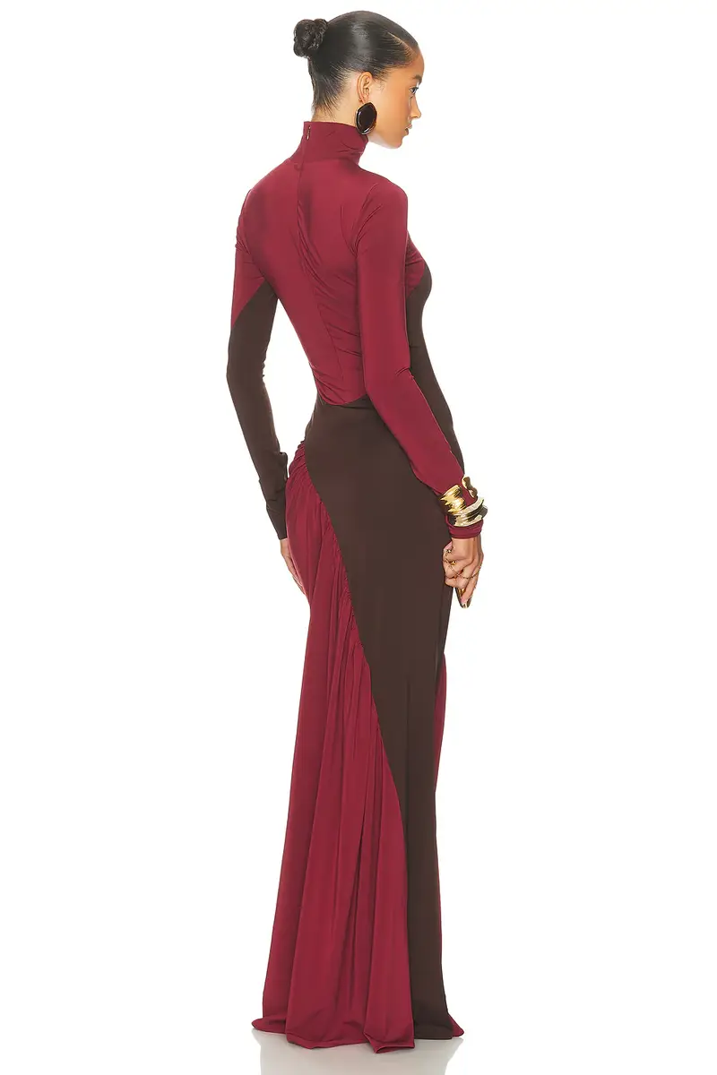 Helsa The Abstraction Color Blocked Jersey Dress | Thumbnail 7 Helsa The Abstraction Color Blocked Jersey Dress | Thumbnail 7