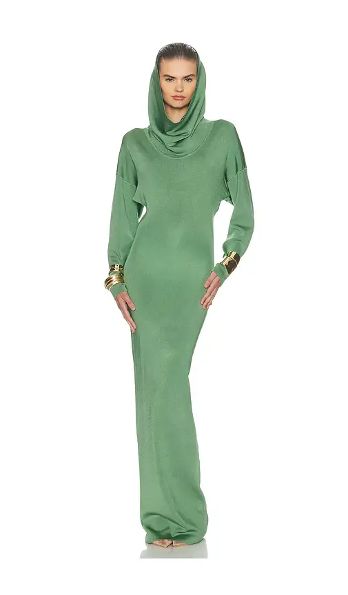 Helsa Emmalynn Cowl Shine Gown | Image 1 Helsa Emmalynn Cowl Shine Gown | Image 1