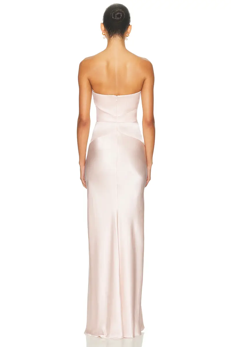 Helsa The Silk Faye Dress | Thumbnail 5 Helsa The Silk Faye Dress | Thumbnail 5