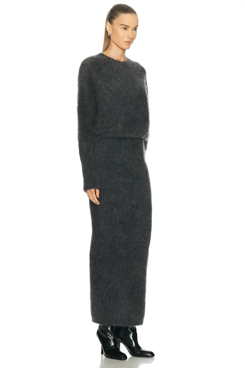 By Malene Birger Gislaine Hairy Dress | Thumbnail 2 By Malene Birger Gislaine Hairy Dress | Thumbnail 2