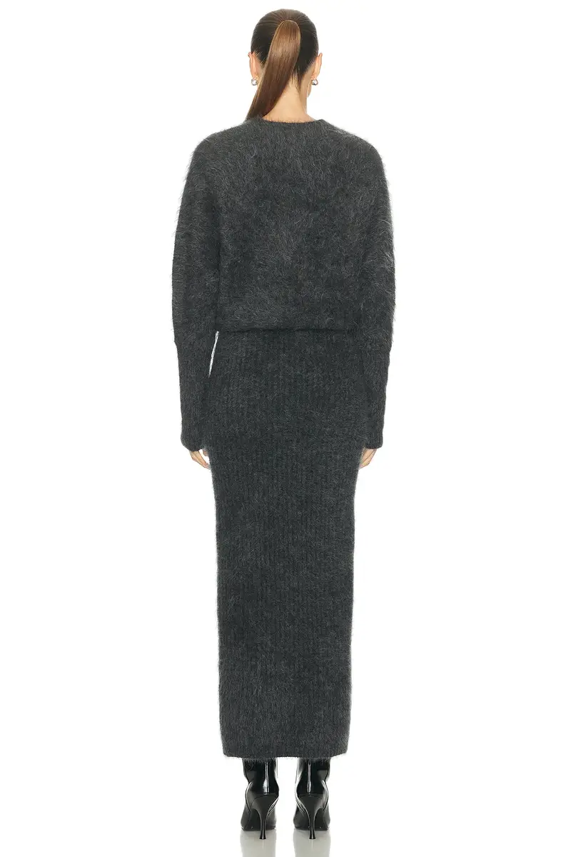 By Malene Birger Gislaine Hairy Dress | Thumbnail 3 By Malene Birger Gislaine Hairy Dress | Thumbnail 3