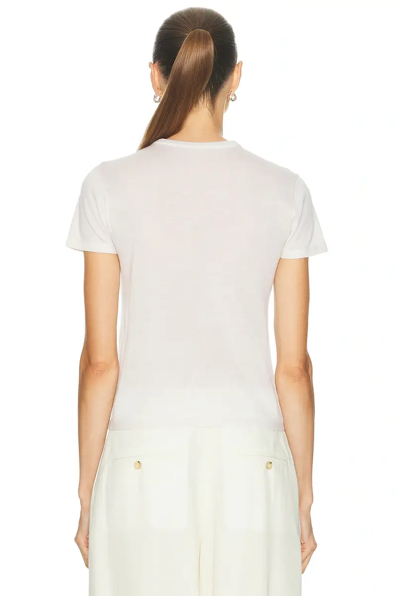 RENGGLI Cashmere Silk Knit Tee | Thumbnail 3