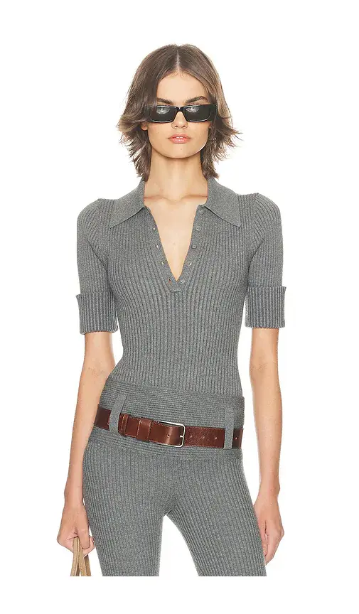Helsa Devora Polo Bodysuit | Image 1 Helsa Devora Polo Bodysuit | Image 1