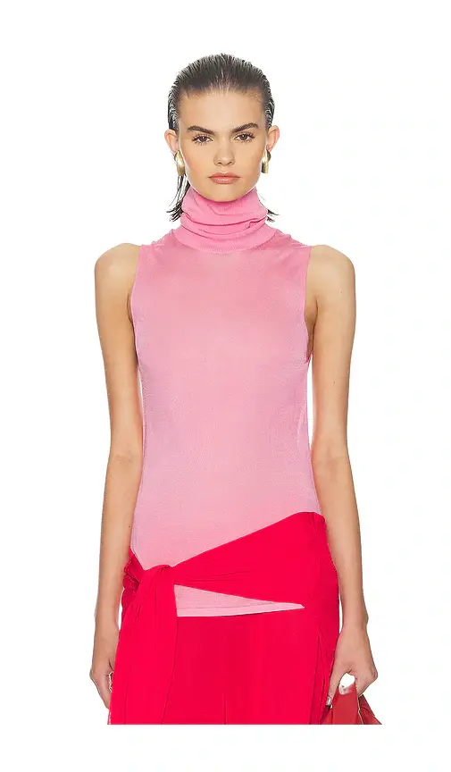 Helsa Arlena Sleveeveless Turtleneck | Image 1 Helsa Arlena Sleveeveless Turtleneck | Image 1