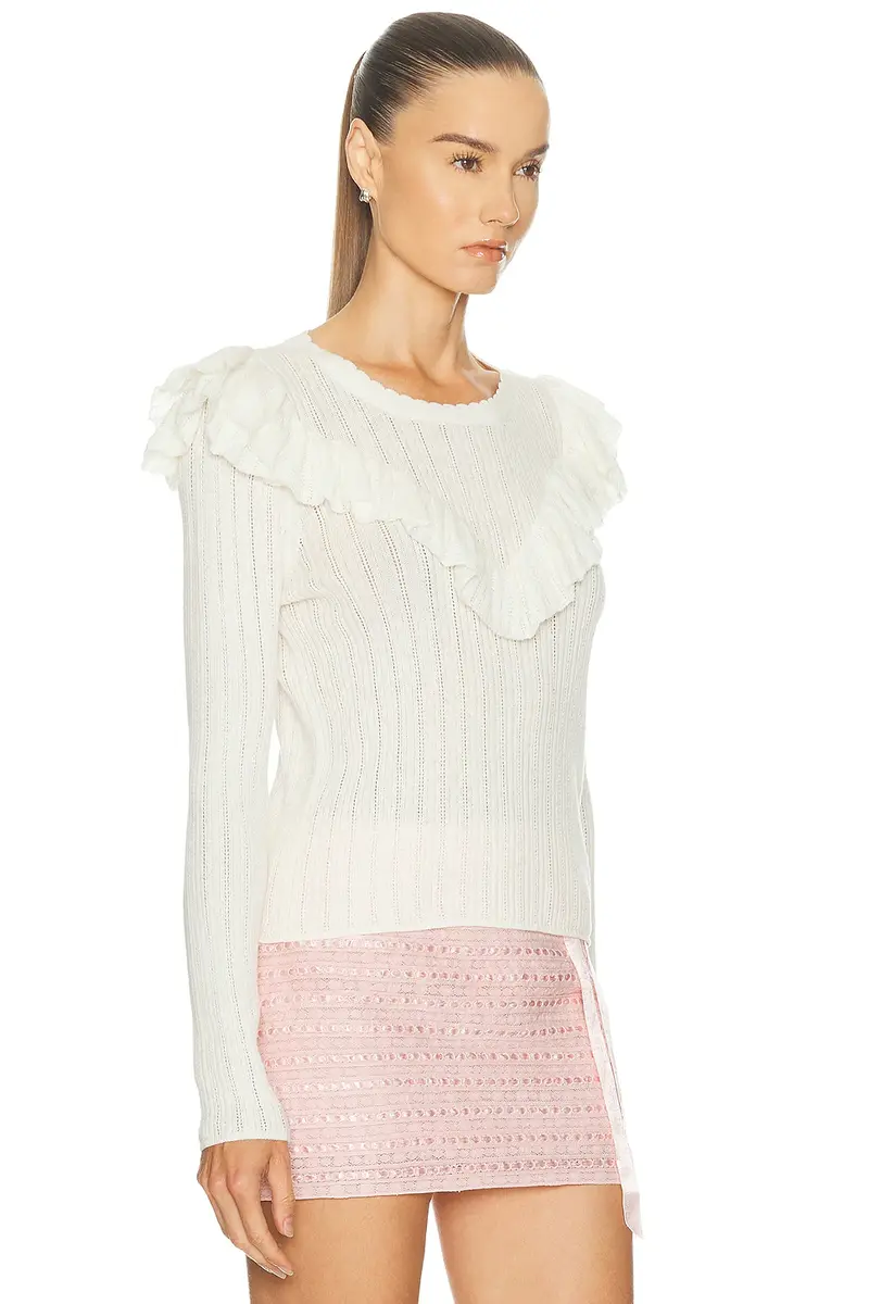 LoveShackFancy Presla Sweater | Thumbnail 2