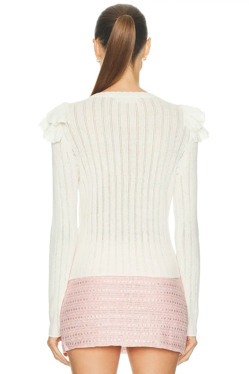 LoveShackFancy Presla Sweater | Thumbnail 3