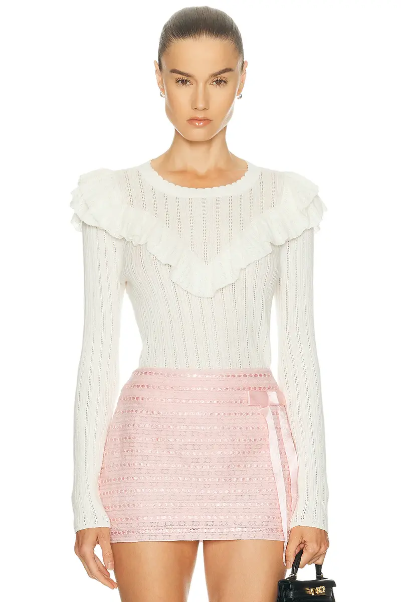LoveShackFancy Presla Sweater