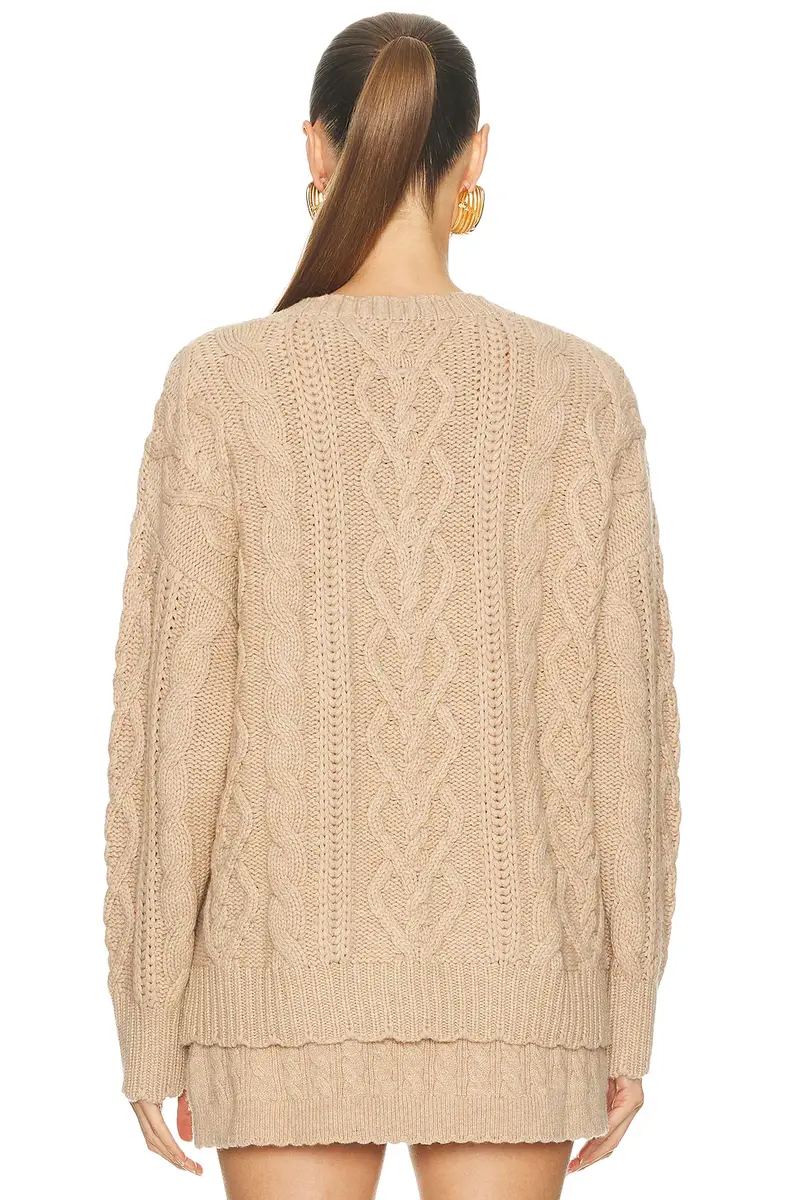 LoveShackFancy Croisette Pullover Sweater | Thumbnail 3