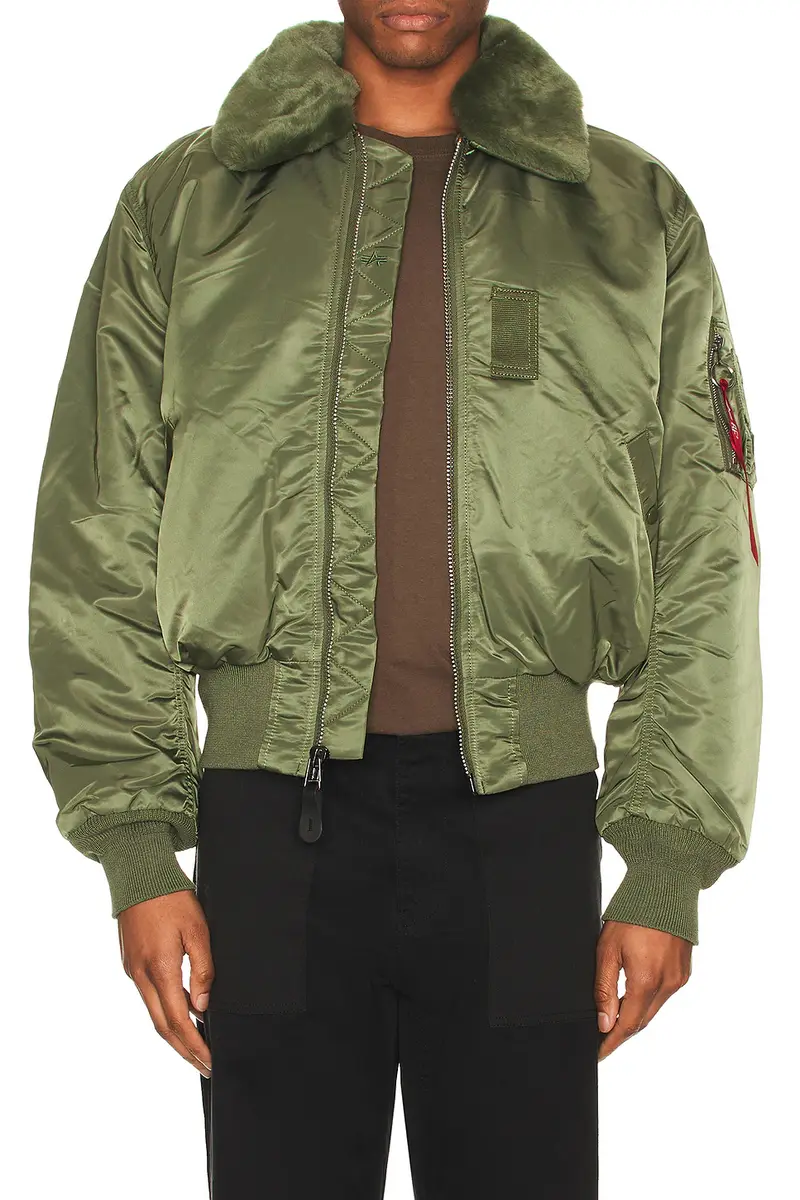 Alpha Industries B-15 Heritage Fit Flight Jacket | Thumbnail 3 Alpha Industries B-15 Heritage Fit Flight Jacket | Thumbnail 3