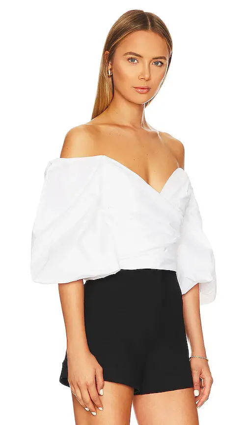 Bardot Eva Poplin Top | Thumbnail 2 Bardot Eva Poplin Top | Thumbnail 2