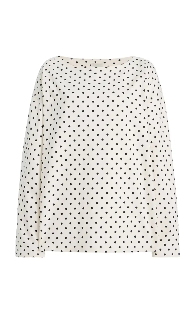 Posse Exclusive Bea Polka-Dot Cotton Top | Thumbnail 6 Posse Exclusive Bea Polka-Dot Cotton Top | Thumbnail 6