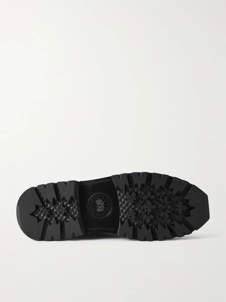 Canada Goose Keystone Rubber-Trimmed Leather and Twill Boots - Men | Thumbnail 3