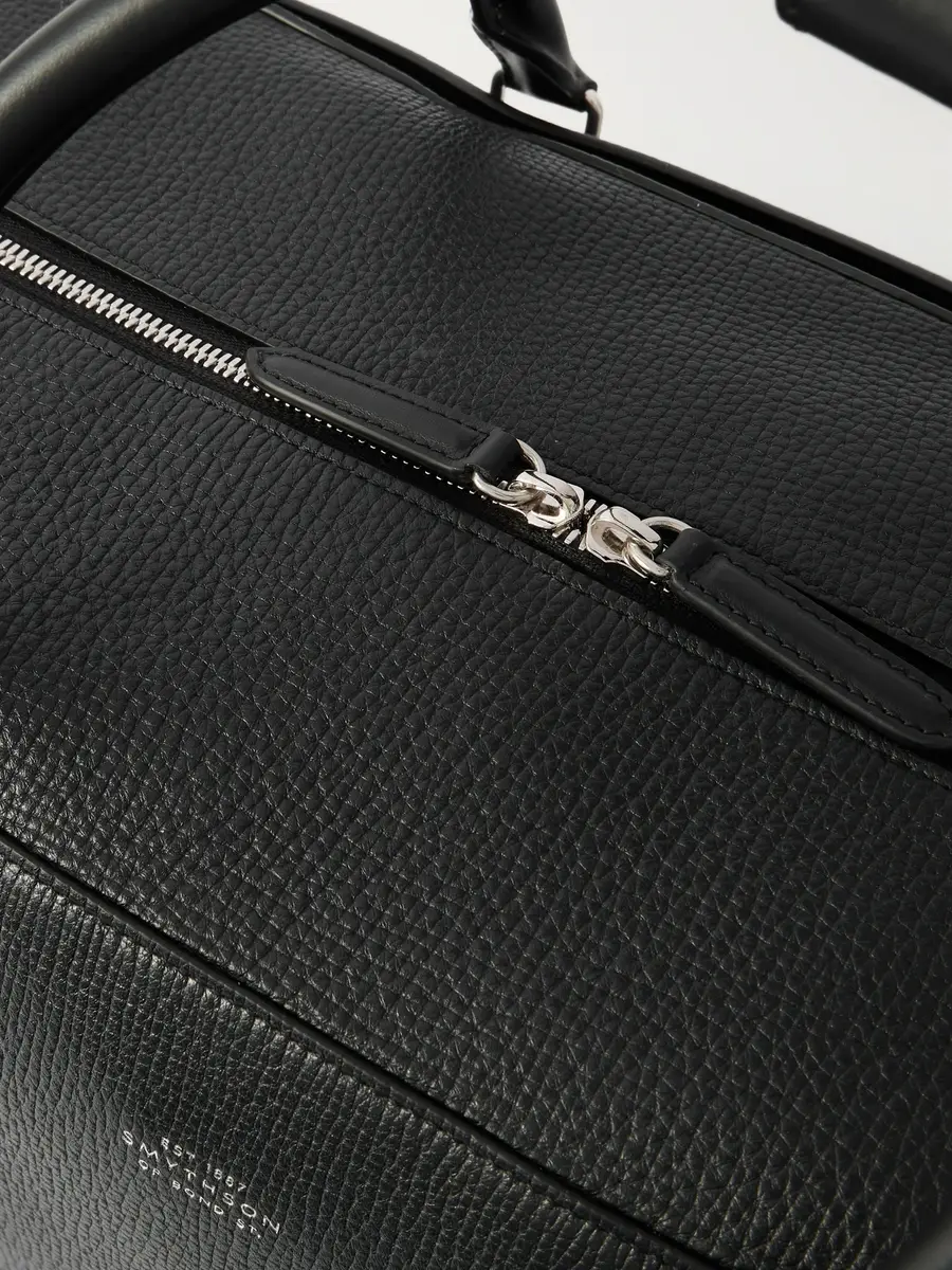 Smythson Ludlow Leather Weekend Bag - Men | Thumbnail 4