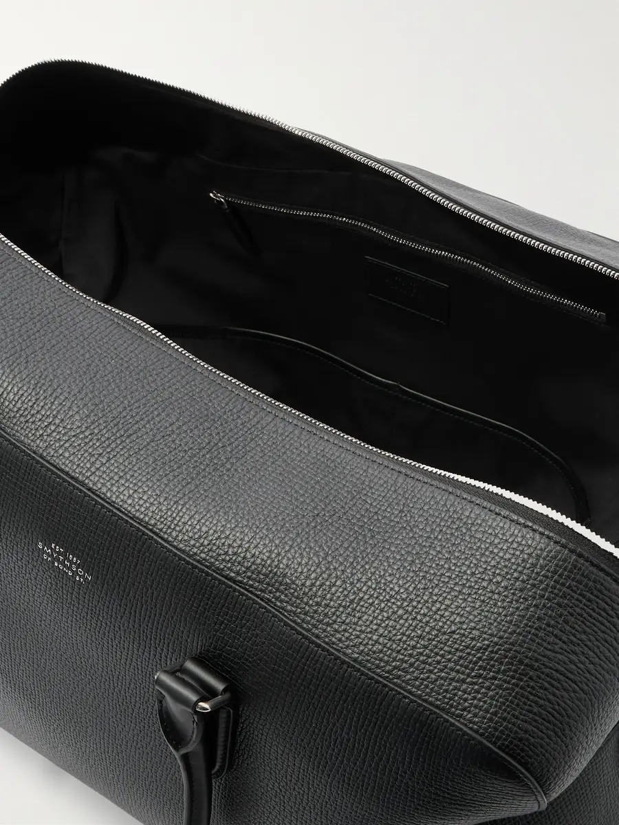 Smythson Ludlow Leather Weekend Bag - Men | Thumbnail 5