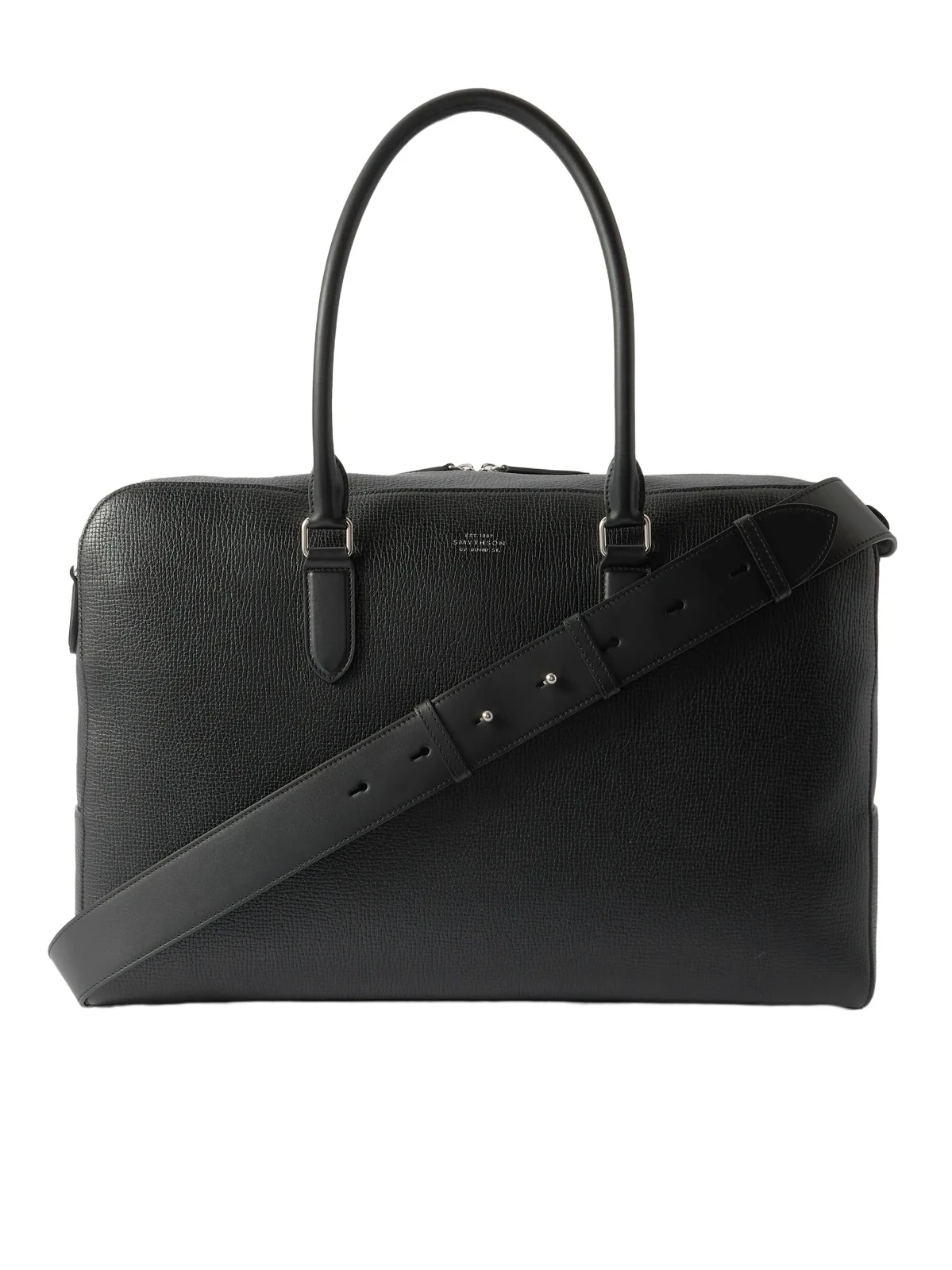 Ludlow Leather Weekend Bag - Men