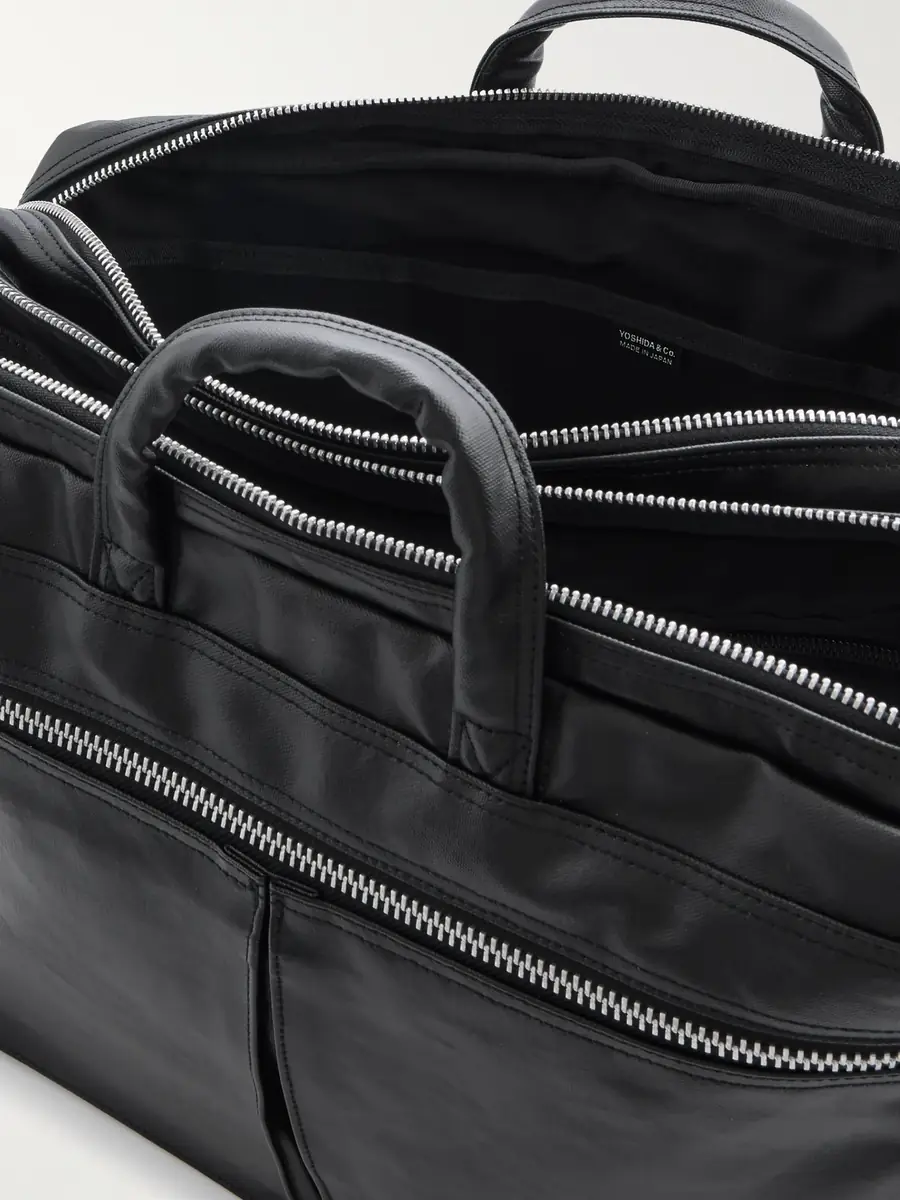 Porter-Yoshida and Co Free Style 2Way Coated-Canvas Briefcase - Men | Thumbnail 5 Porter-Yoshida and Co Free Style 2Way Coated-Canvas Briefcase - Men | Thumbnail 5