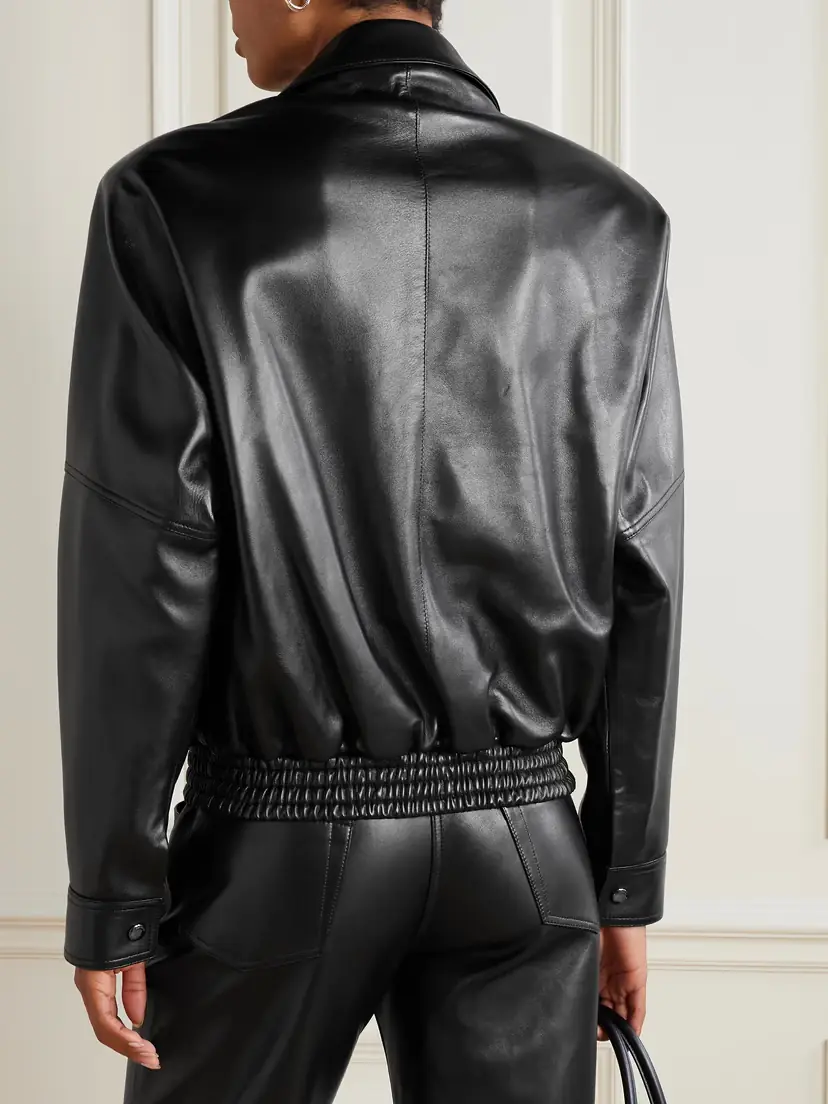 Magda Butrym Leather Jacket | Thumbnail 3 Magda Butrym Leather Jacket | Thumbnail 3