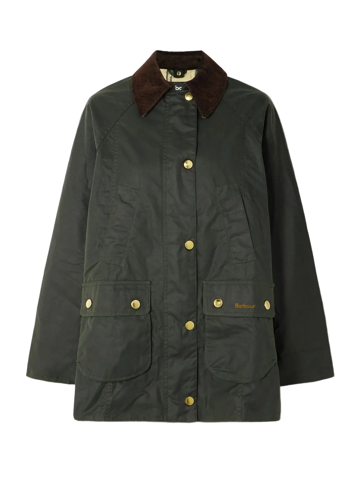 Beadnell Corduroy-trimmed Waxed-cotton Jacket Beadnell Corduroy-trimmed Waxed-cotton Jacket