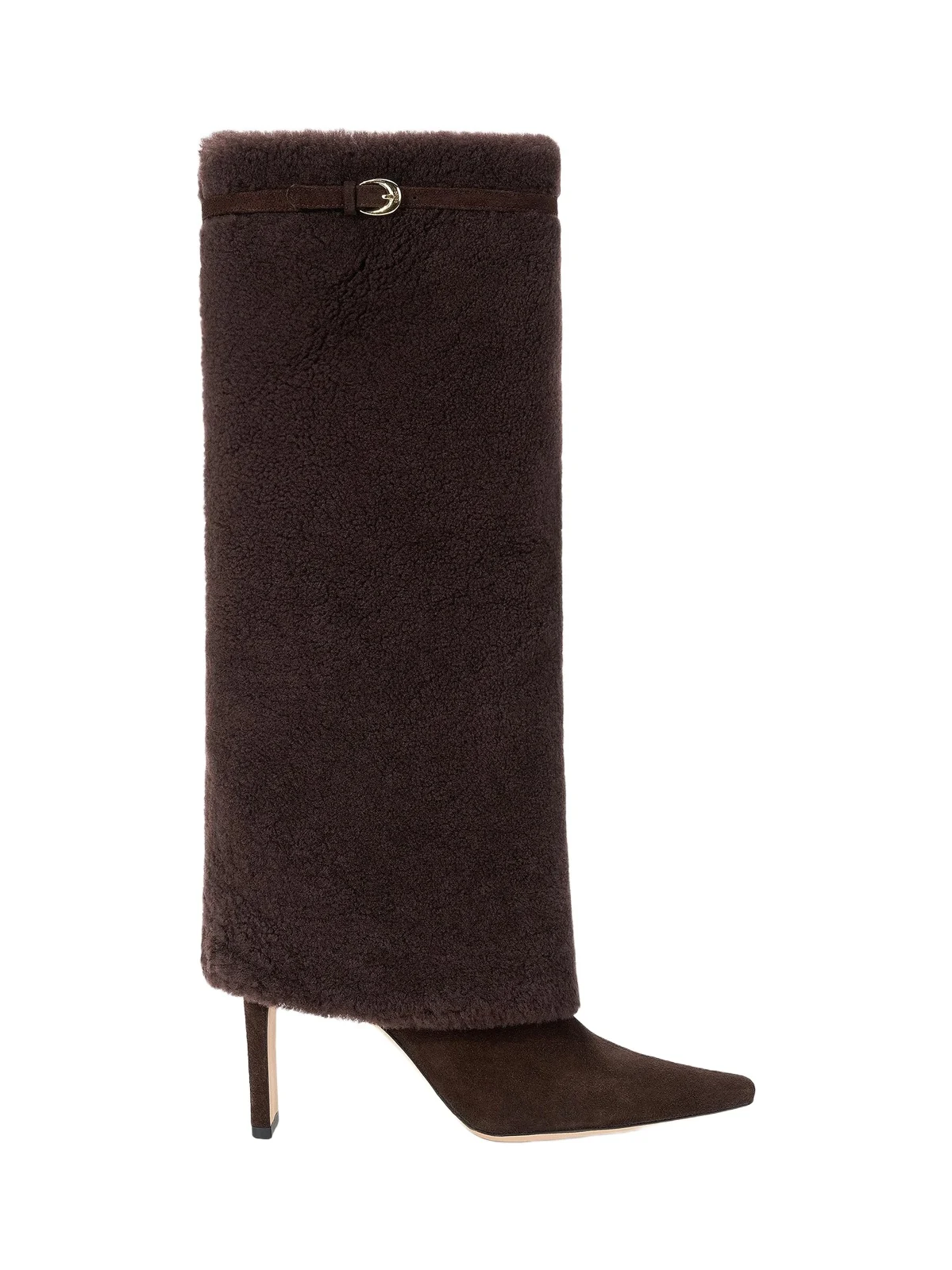Women's Wally 90MM Shearling Foldover Boots Women's Wally 90MM Shearling Foldover Boots