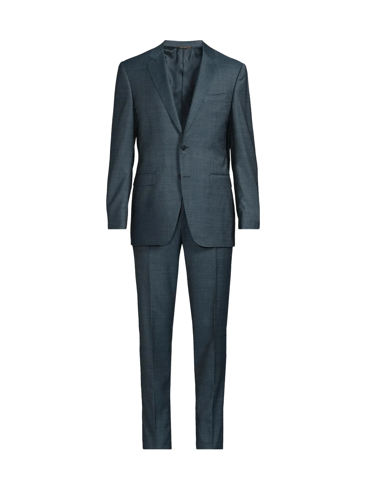 Canali Men's Milano Notch Lapel Wool Trim-Fit Suit