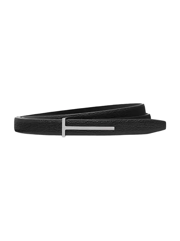 Men's T Leather Belt Men's T Leather Belt