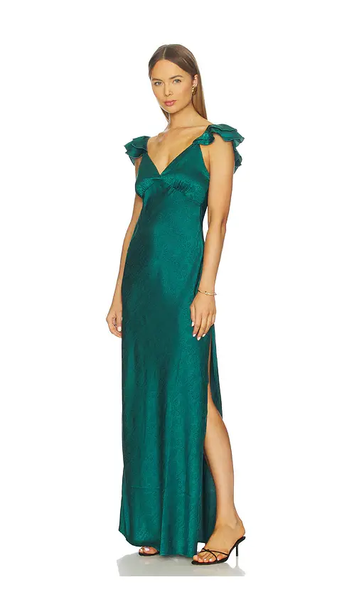 MORE TO COME Becky Ruffle Maxi Dress | Thumbnail 2