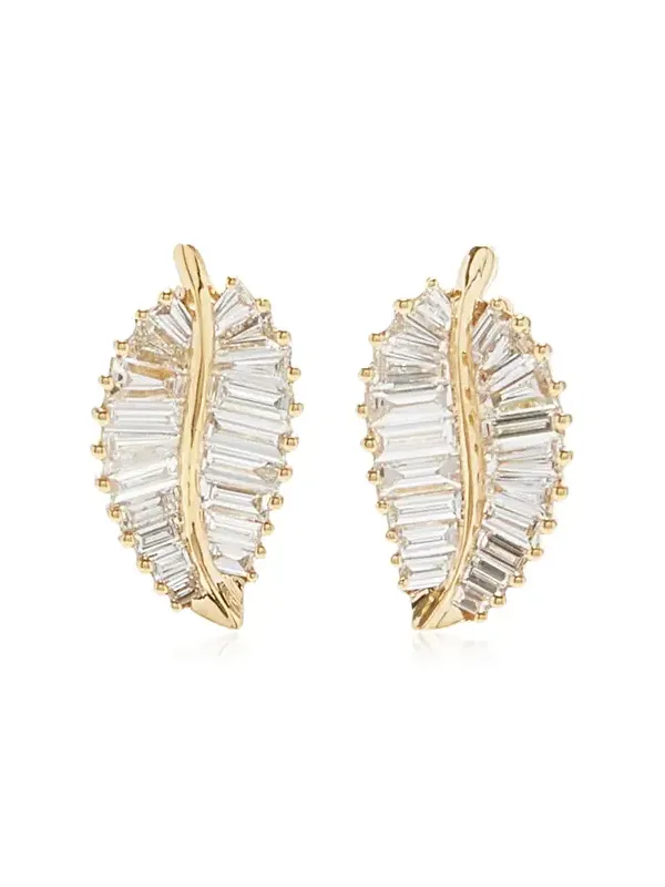 Anita Ko 18K Yellow Gold Diamond Earrings
