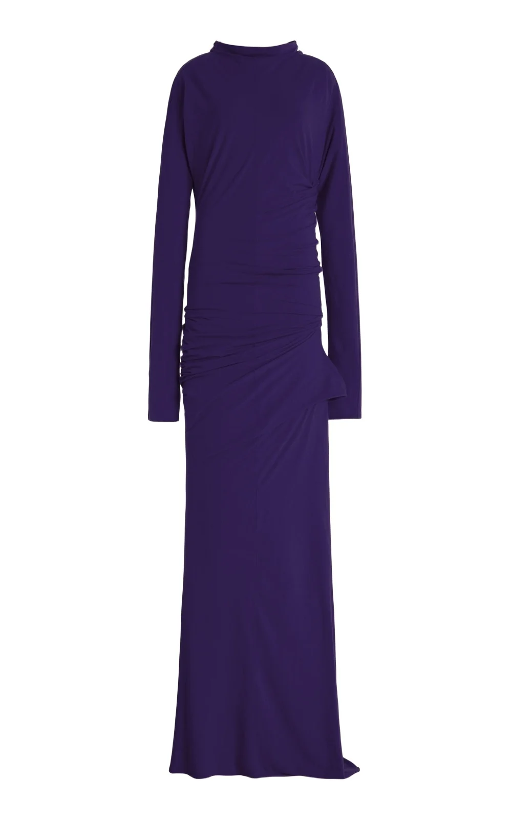 Twist Gathered Cotton Maxi Dress Twist Gathered Cotton Maxi Dress