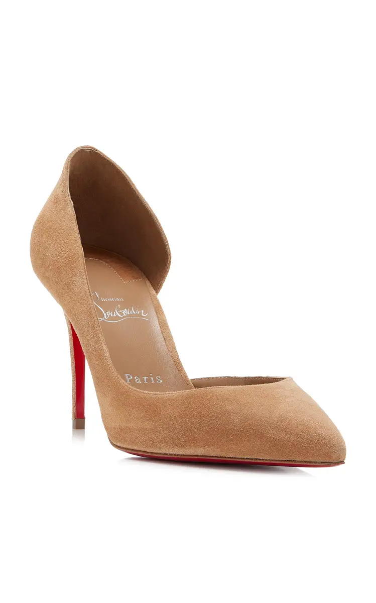 Christian Louboutin Iriza 85mm Veau Velours Pumps | Thumbnail 4 Christian Louboutin Iriza 85mm Veau Velours Pumps | Thumbnail 4