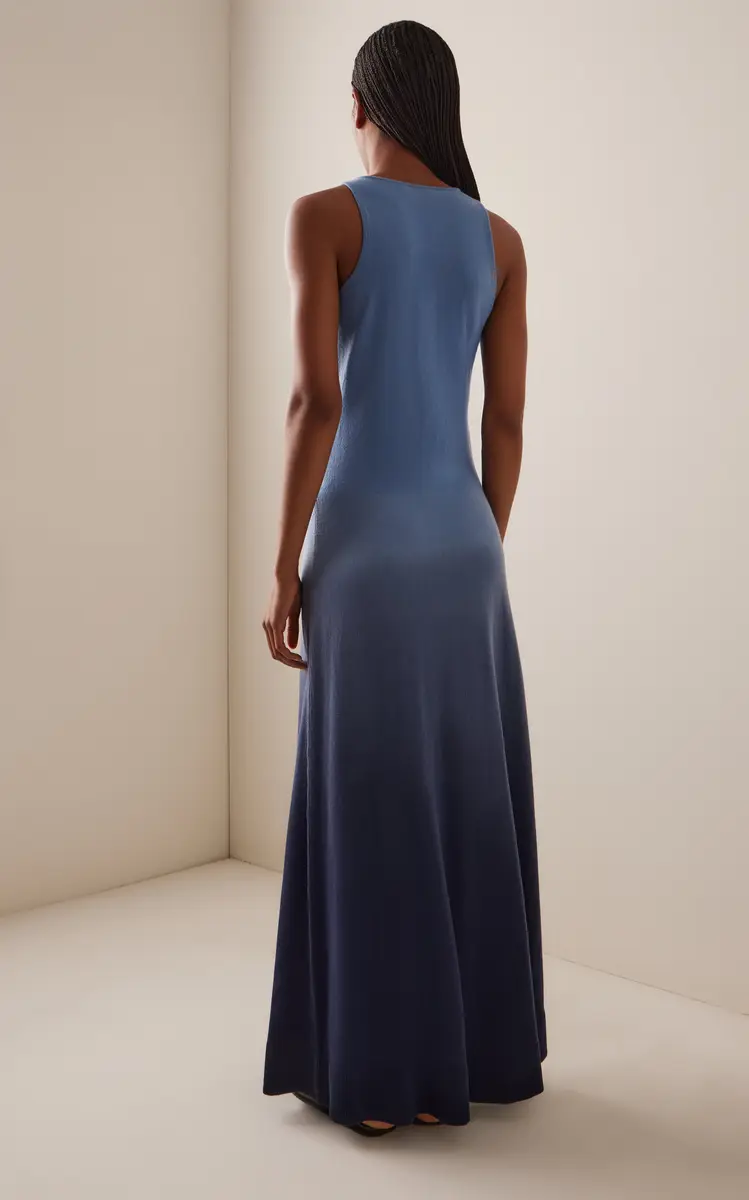 Michael Kors Collection Racerback Ombre Cashmere Maxi Dress | Thumbnail 4 Michael Kors Collection Racerback Ombre Cashmere Maxi Dress | Thumbnail 4